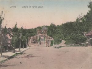 Intrarea in parc