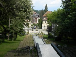 Parcul balnear (reabilitat in anul 2013)